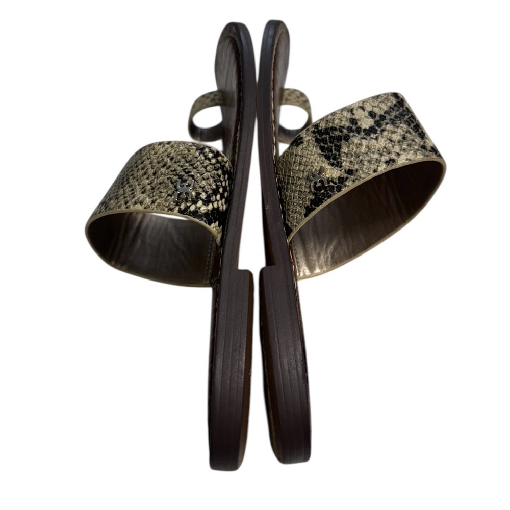 Sam Edelman Gorgene Snakeskin Pattern Sandals Siz… - image 5
